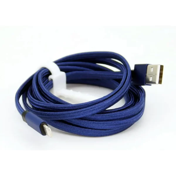 iPhone til USB-A-kabel 2 m Flettet kongeblåt