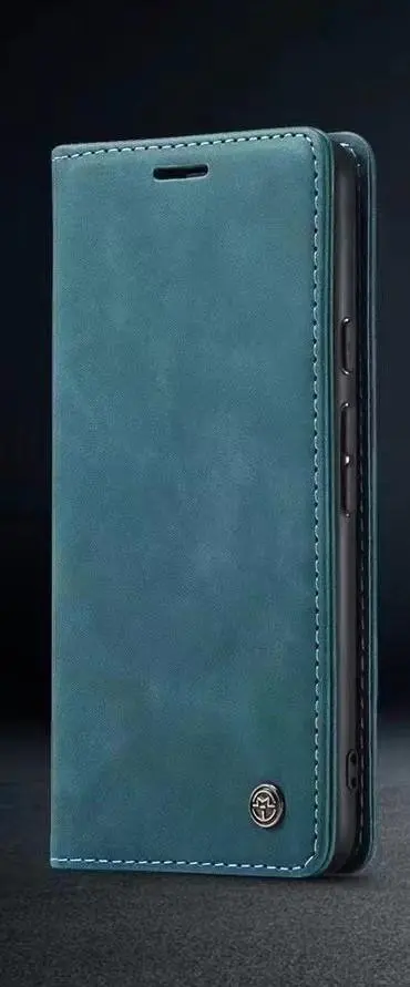IPHONE 12 / 12 PRO MAT GRØN VINTAGE LOOK FLIPCOVER